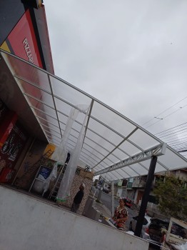 Cobertura em Policarbonato Alveolar no Jardim Rosa de Franca - Guarulhos