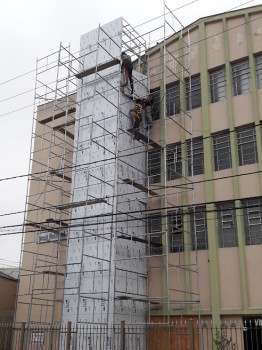Revestimento ACM no Cidade Parque Alvorada - Guarulhos